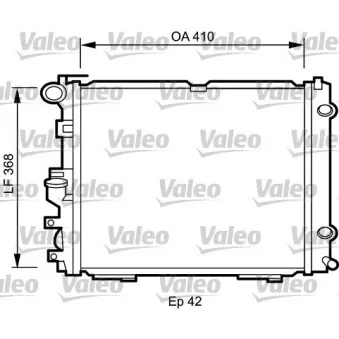 Radiateur, refroidissement du moteur VALEO