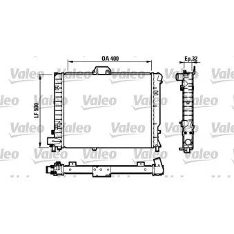 Radiateur, refroidissement du moteur VALEO