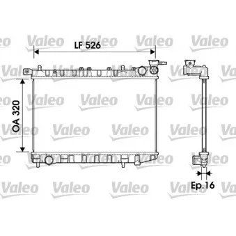 Radiateur, refroidissement du moteur VALEO