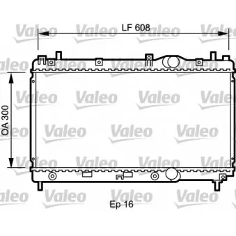 Radiateur, refroidissement du moteur VALEO