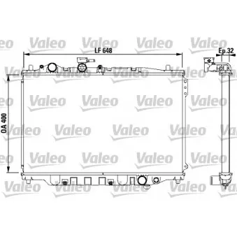 Radiateur, refroidissement du moteur VALEO
