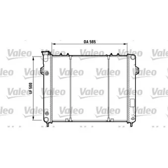 Radiateur, refroidissement du moteur VALEO