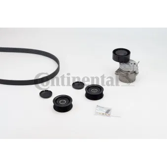 Jeu de courroies trapézoïdales à nervures CONTITECH 6PK2260K1