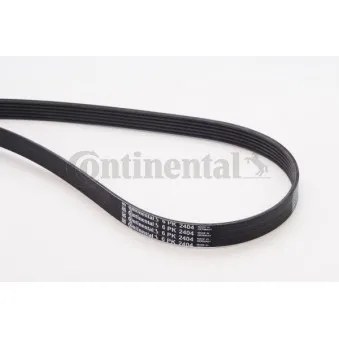 Courroie trapézoïdale à nervures CONTITECH 6PK2404