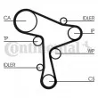 Kit de distribution CONTITECH CT1168K3 - Visuel 2