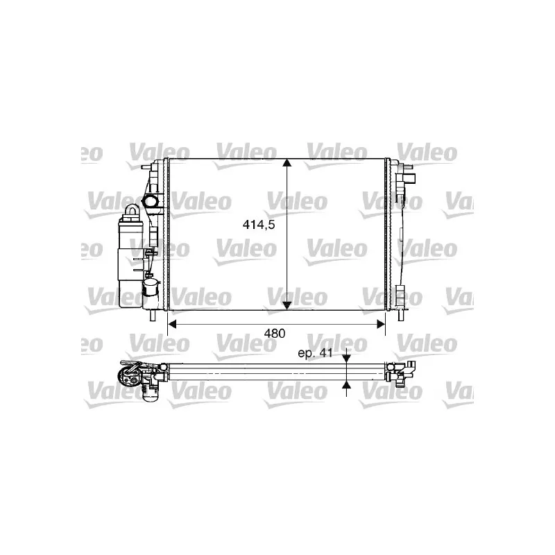Module de refroidissement VALEO 733075