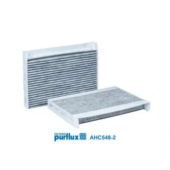 Filtre, air de l'habitacle PURFLUX AHC548-2