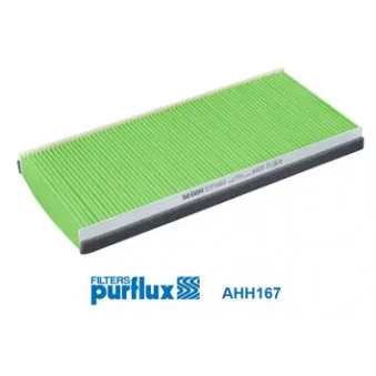 Filtre, air de l'habitacle PURFLUX AHH167