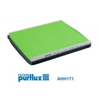 Filtre, air de l'habitacle PURFLUX AHH171