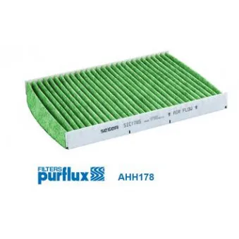 Filtre, air de l'habitacle PURFLUX AHH178