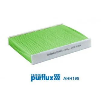 Filtre, air de l'habitacle PURFLUX AHH195