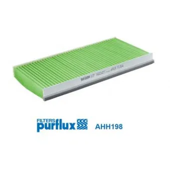 Filtre, air de l'habitacle PURFLUX AHH198