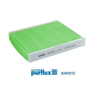 Filtre, air de l'habitacle PURFLUX AHH212