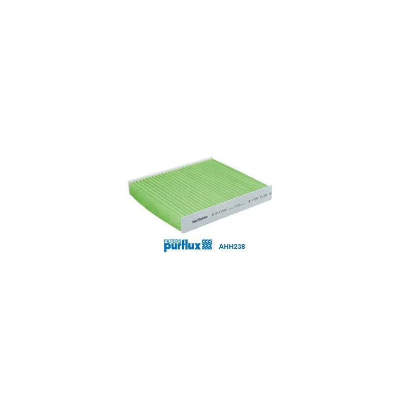 Filtre, air de l'habitacle PURFLUX AHH238
