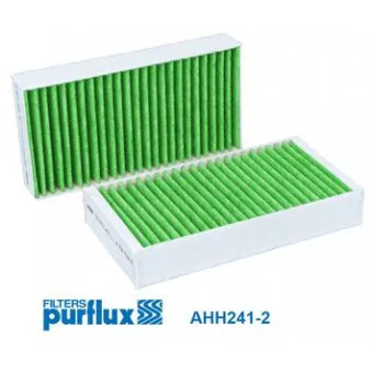 Filtre, air de l'habitacle PURFLUX AHH241-2