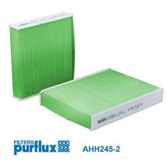 Filtre, air de l'habitacle PURFLUX AHH245-2