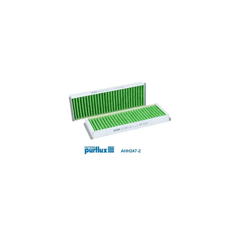 Filtre, air de l'habitacle PURFLUX AHH247-2