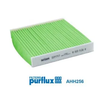 Filtre, air de l'habitacle PURFLUX AHH256