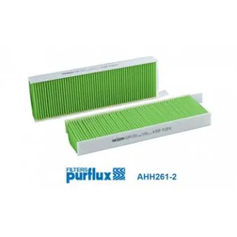 Filtre, air de l'habitacle PURFLUX AHH261-2
