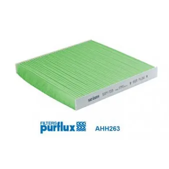 Filtre, air de l'habitacle PURFLUX AHH263