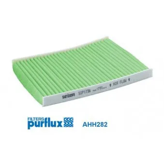 Filtre, air de l'habitacle PURFLUX AHH282