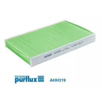 Filtre, air de l'habitacle PURFLUX AHH319