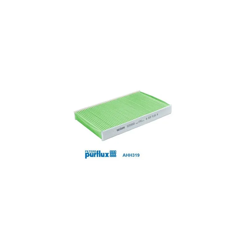 Filtre, air de l'habitacle PURFLUX AHH319