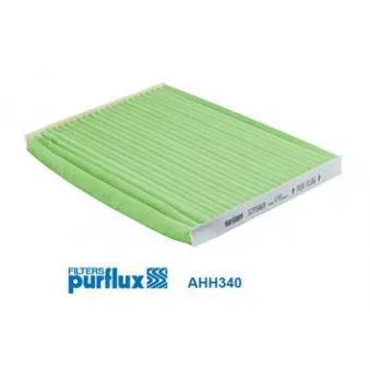 Filtre, air de l'habitacle PURFLUX AHH340