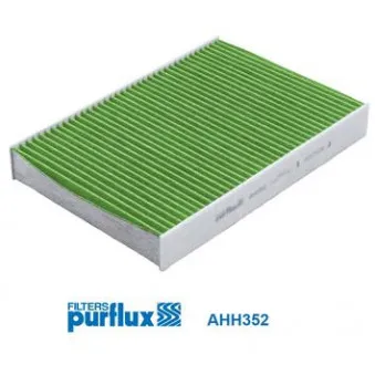 Filtre, air de l'habitacle PURFLUX AHH352