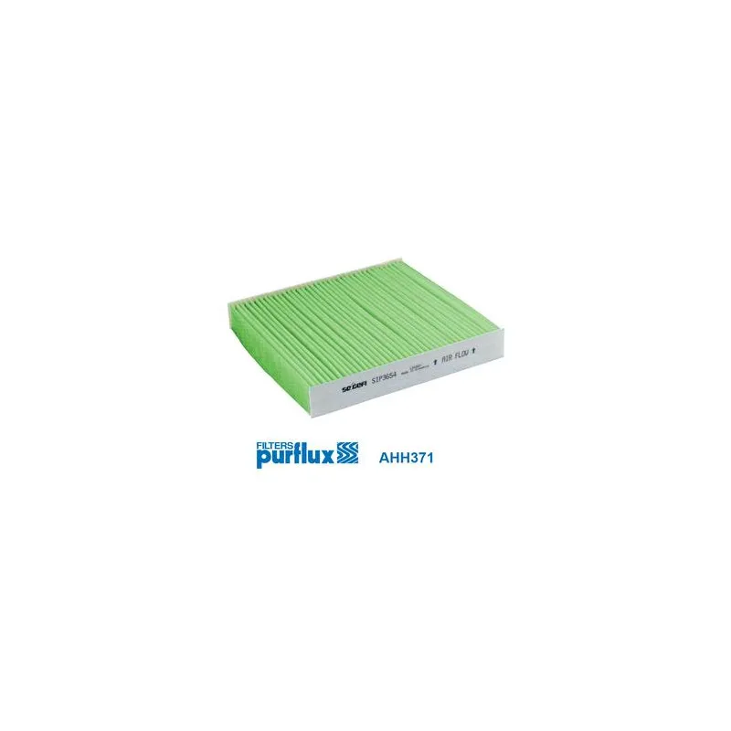 Filtre, air de l'habitacle PURFLUX AHH371