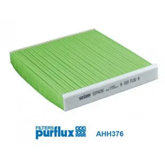 Filtre, air de l'habitacle PURFLUX AHH376