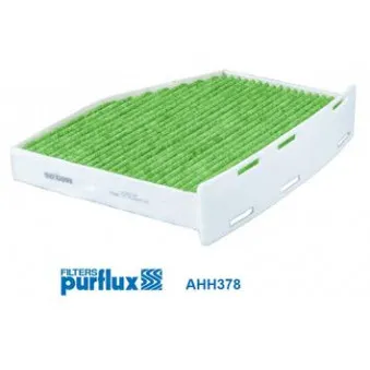 Filtre, air de l'habitacle PURFLUX AHH378