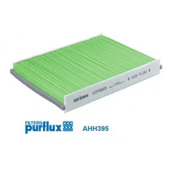 Filtre, air de l'habitacle PURFLUX AHH395