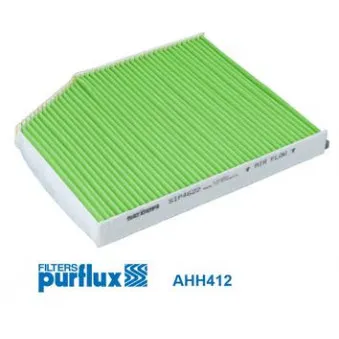 Filtre, air de l'habitacle PURFLUX AHH412
