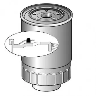 Filtre à carburant PURFLUX CS954