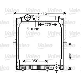 Radiateur, refroidissement du moteur VALEO