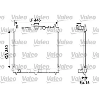 Radiateur, refroidissement du moteur VALEO