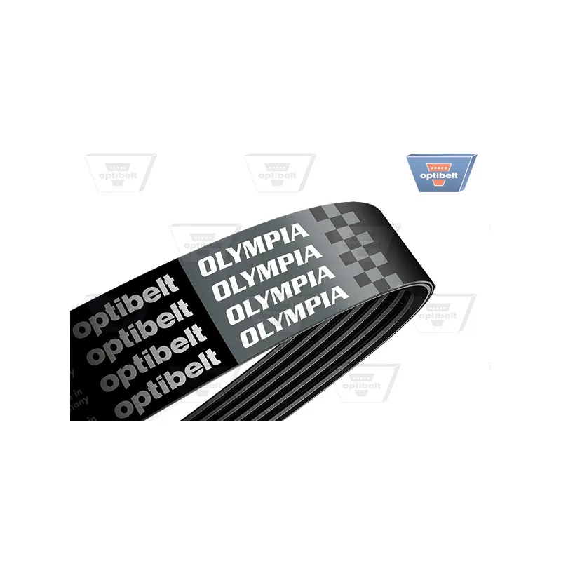 Courroie trapézoïdale à nervures OPTIBELT 6 PK 922 OLYMPIA