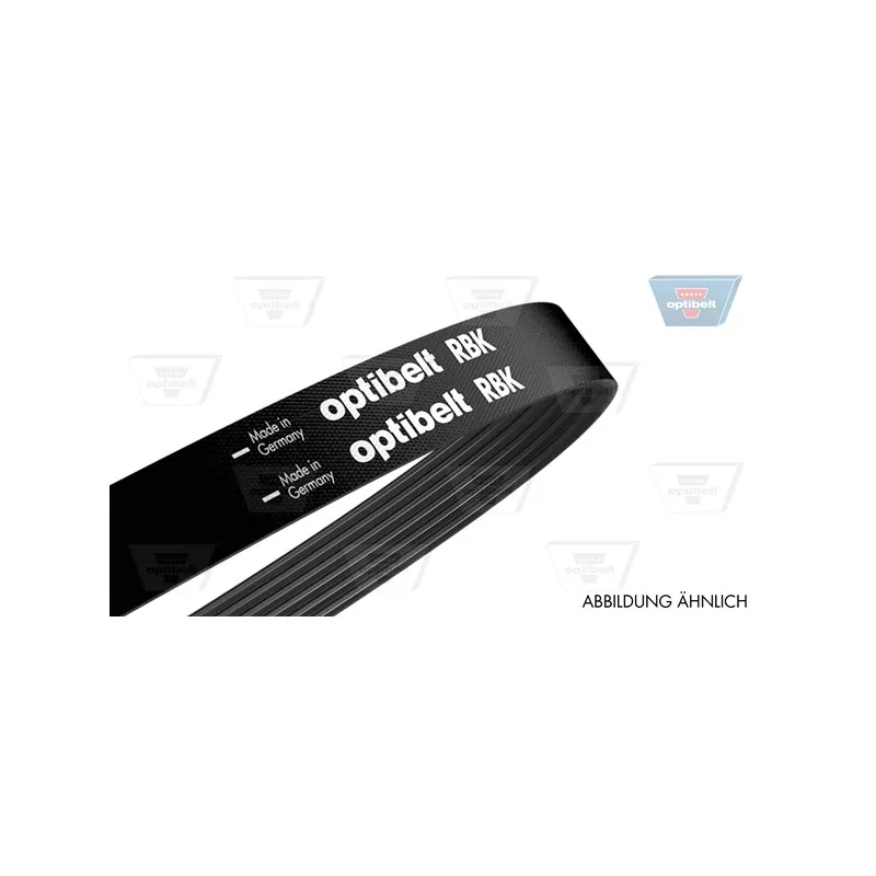Courroie trapézoïdale à nervures OPTIBELT 6 PK 995