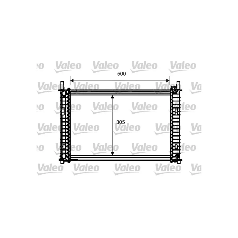 Radiateur, refroidissement du moteur VALEO 734274