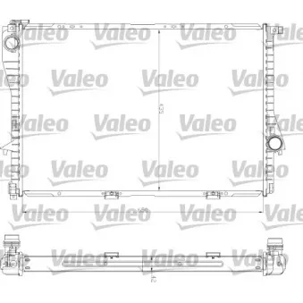 Radiateur, refroidissement du moteur VALEO