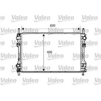 Radiateur, refroidissement du moteur VALEO 734293