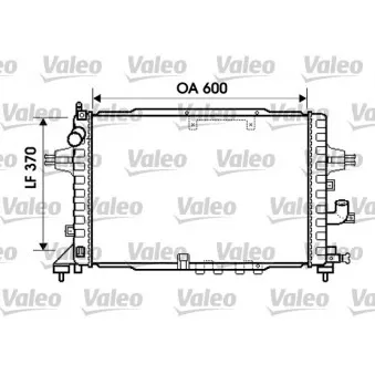 Radiateur, refroidissement du moteur VALEO 734383