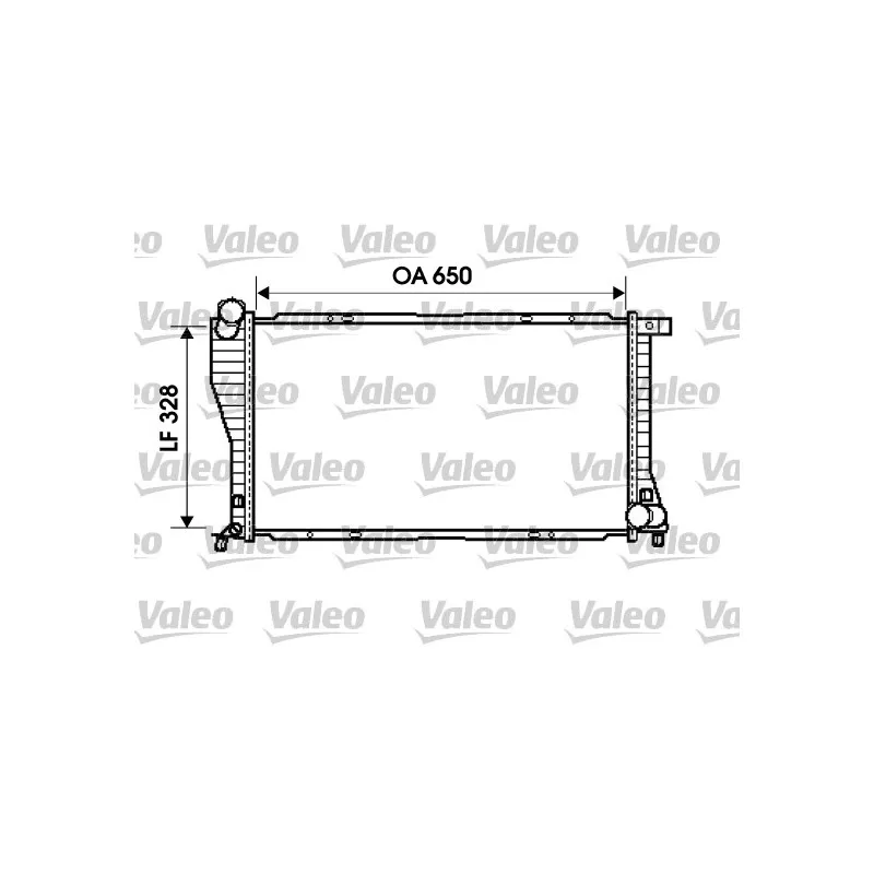 Radiateur, refroidissement du moteur VALEO 734394