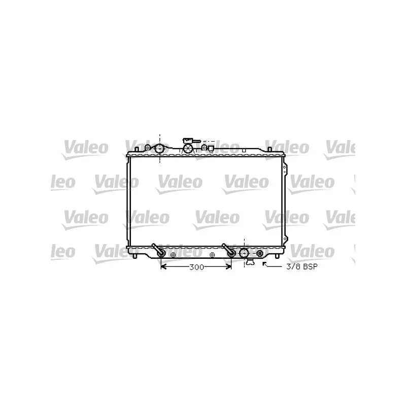 Radiateur, refroidissement du moteur VALEO 734581