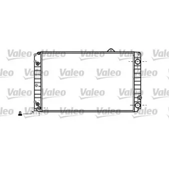Radiateur, refroidissement du moteur VALEO 734695