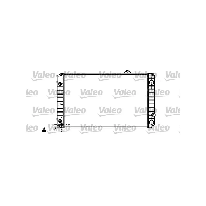 Radiateur, refroidissement du moteur VALEO 734695