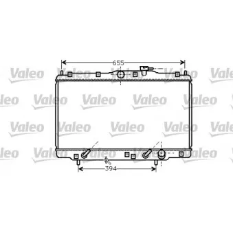 Radiateur, refroidissement du moteur VALEO 734747