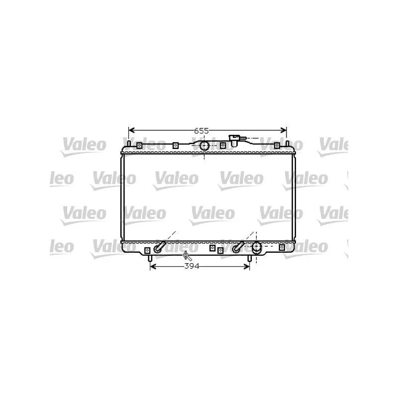 Radiateur, refroidissement du moteur VALEO 734747