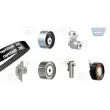Pompe à eau + kit de courroie de distribution OPTIBELT KT 1393 W1 - Visuel 1
